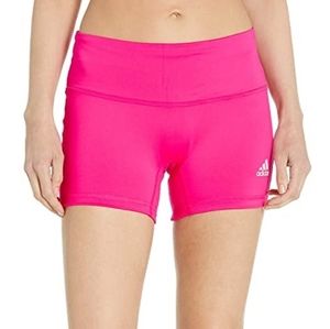 NWT Adidas Compression Fit 4" Shorts XS Hot Pink